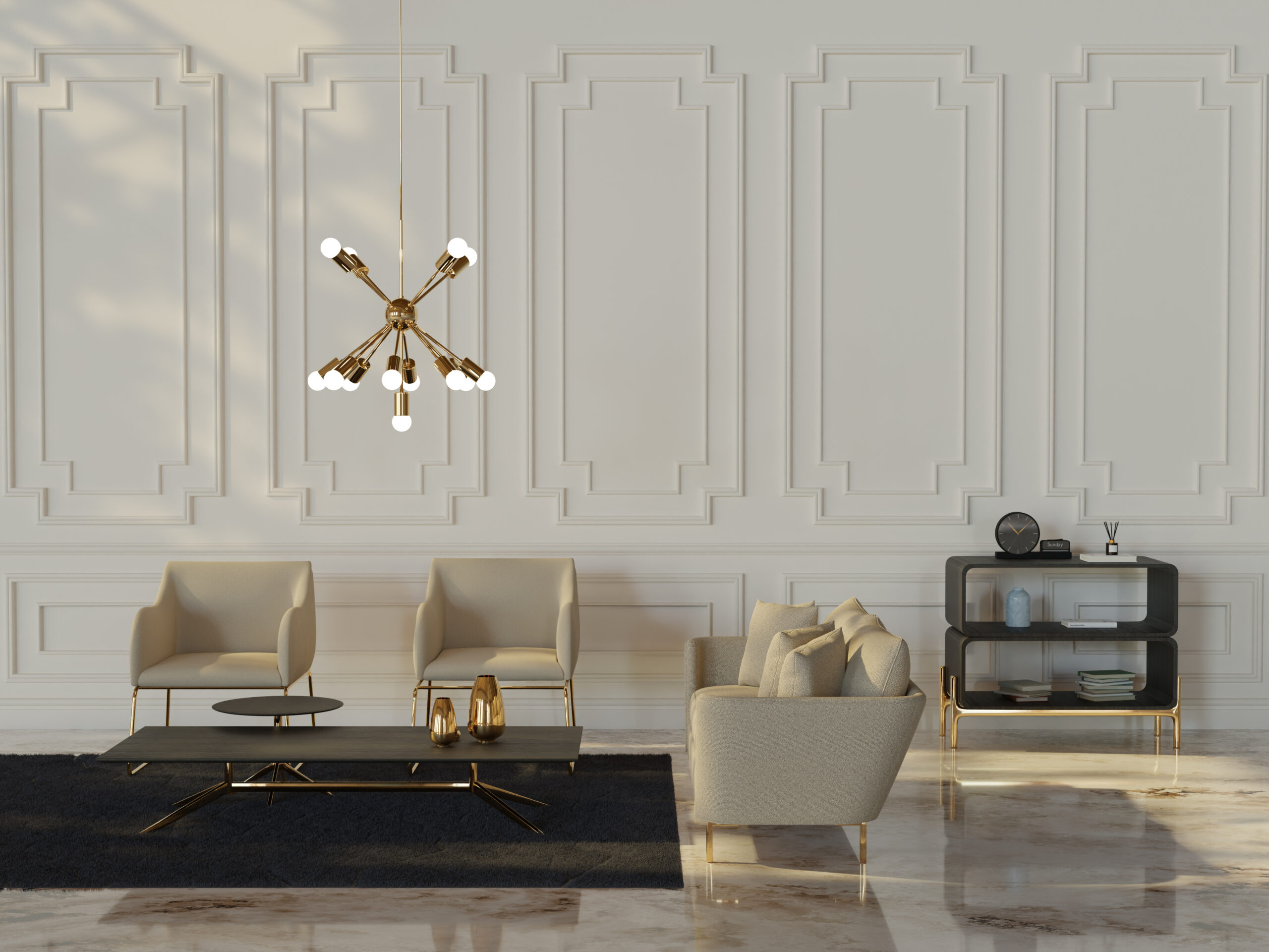 Elegant modern living room decor. - Run It By Britt